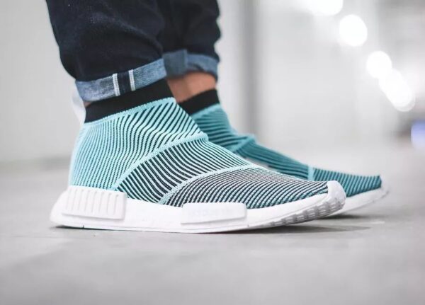 Giày Adidas Parley x NMD_CS1 Primeknit 'Blue Spirit' AC8597 - Ảnh 3