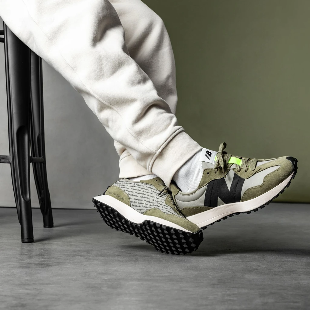 Giày New Balance 327 'Aluminum Covert Green' MS327IB - Ảnh 2