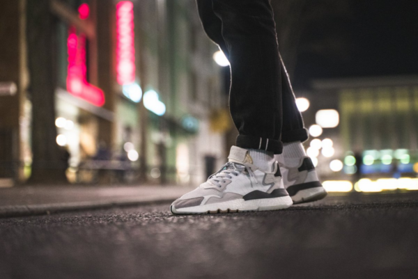 Giày Adidas Nite Jogger 'Grey Pack Neutral White' CG5950 - Ảnh 9