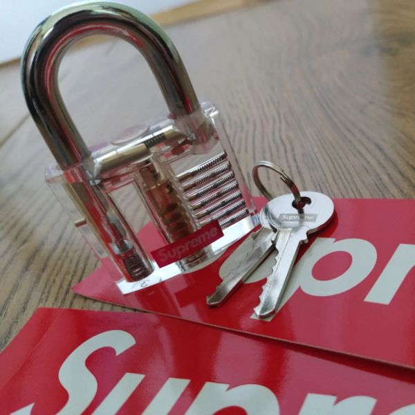 Ổ khóa Supreme Transparent Lock Clear SUP-TRLCLR - Ảnh 4