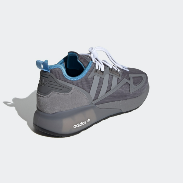 Giày Adidas ZX 2K Boost 'Grey' H05558 - Ảnh 2