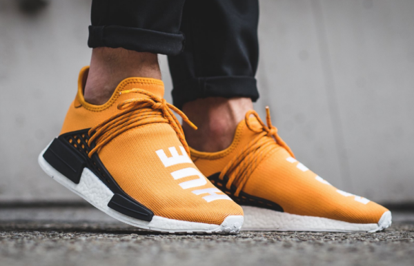 Giày Adidas NMD R1 Pharrell HU Hue Man Tangerine BB3070 - Ảnh 3