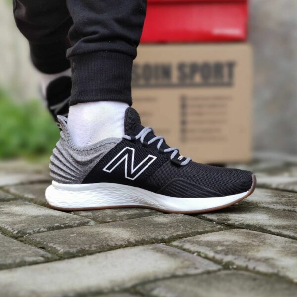 Giày New Balance Fresh Foam Roav 'Tee Shirt Black Light Aluminum' MROAVTK - Ảnh 4