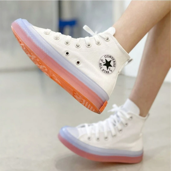 Giày Converse Chuck Taylor All Star CX High 'White Wild Mango' 167807C - Ảnh 4