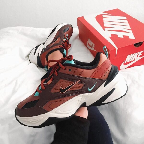 Giày Nike Wmns M2K Tekno 'Mahogany Mink' AO3108-200 - Ảnh 2