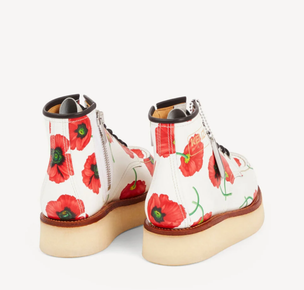 Giày Kenzo Kenzoyama Ankle 'White' FC62BT701L71 - Ảnh 2