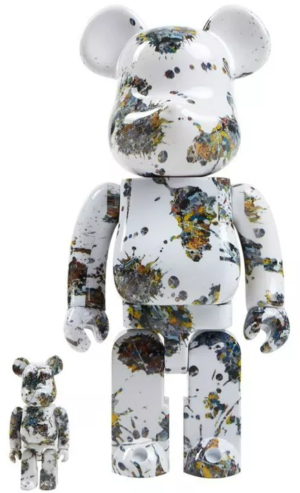 Mô Hình Bearbrick Jackson Pollock Splash 100% + 400% & 1000%