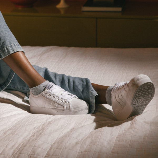 Giày Adidas Wmns Nizza Platform 'Cloud White' FW0265 - Ảnh 5