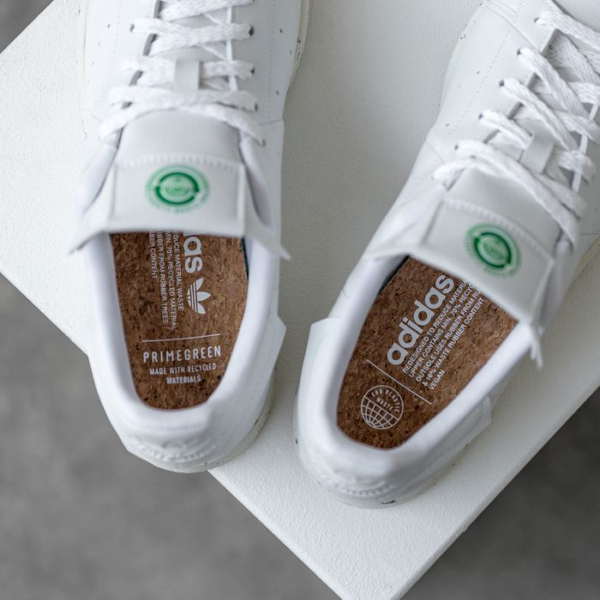 Giày Adidas Stan Smith 'Clean Classics Collection White Green' FU9609 - Ảnh 2