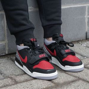 Alternative view of Giày Nike Jordan Legacy 312 Low GS 'Bred Cement' CD9054-006