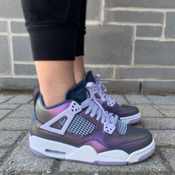 Giày Nike Air Jordan 4 Retro SE GS 'Monsoon Blue' BQ9043-400 - Ảnh 2