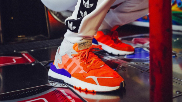 Giày Adidas Nite Jogger 'Solar Orange' G26313 - Ảnh 4