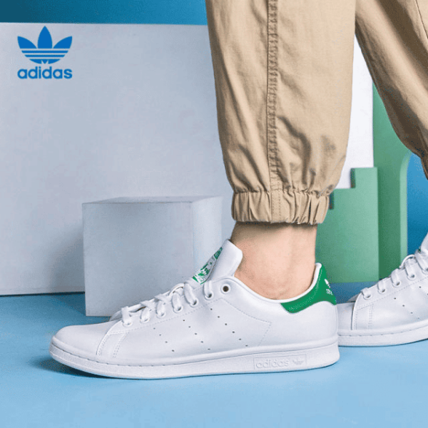 Giày Adidas Stan Smith Primegreen Big Kid 'White Green' FX7519 - Ảnh 4