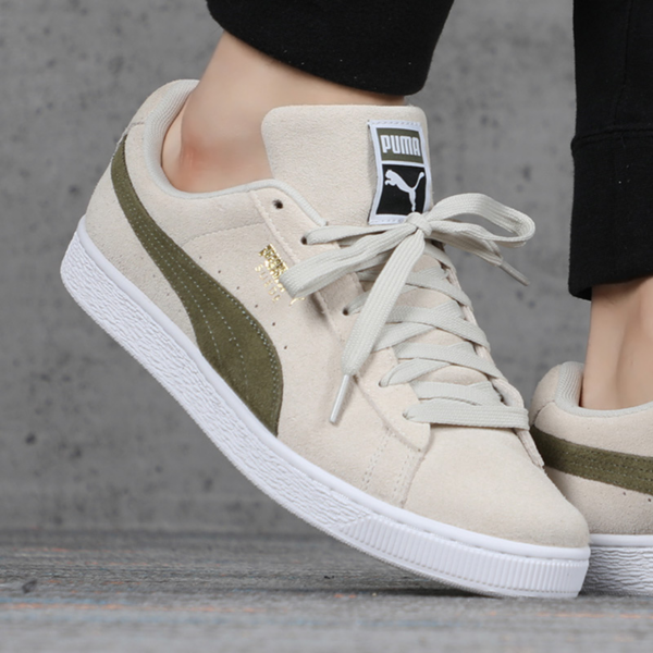 Giày Puma Suede Classic 'Whisper White Olive' 365347-84 - Ảnh 2