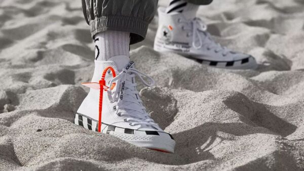 Giày Converse Off-White x Chuck 70 'White' 163862C - Ảnh 3