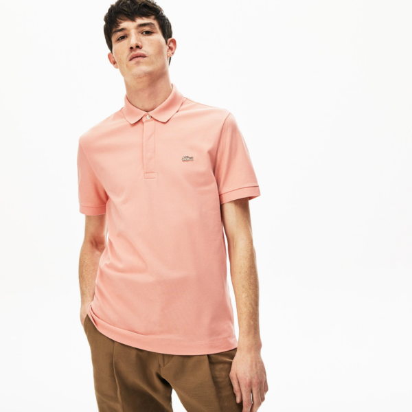 Áo Lacoste Men's Paris Polo Regular Fit Stretch Cotton Piqué PH5522-5MM - Ảnh 2