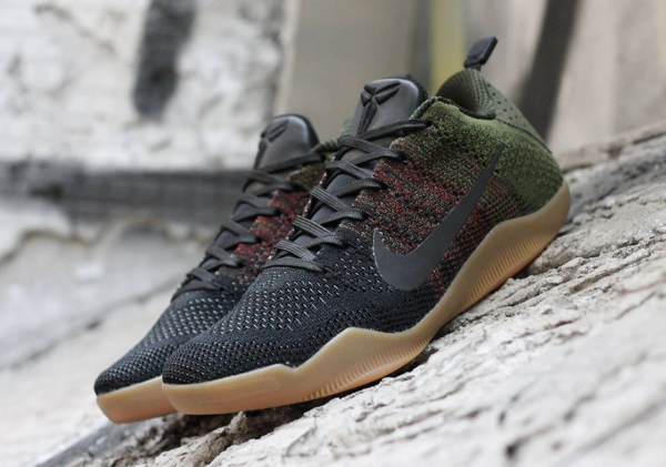 Giày Nike Kobe 11 Elite Low 4KB Black Horse 824463-063 - Ảnh 4