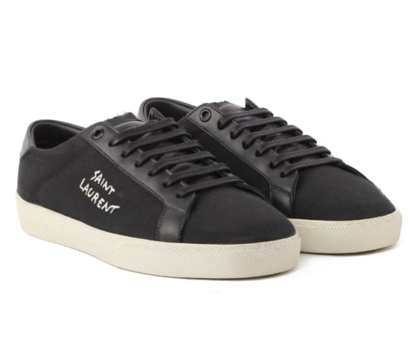 Giày Saint Laurent Court Classic SL-06 'Black' 610648GUP501000 - Ảnh 2