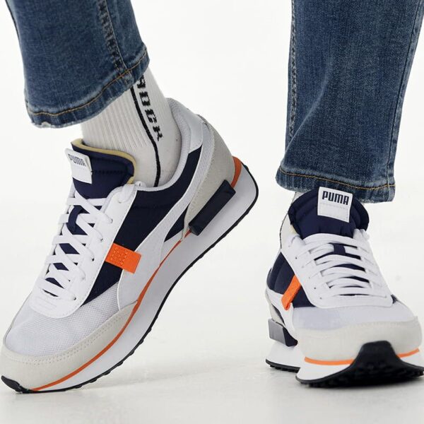 Giày Puma Zapatillas Future Rider 'White Black' 374038-06 - Ảnh 5