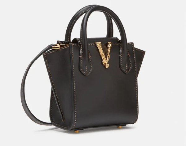 Túi Versace Virtus Medium Black DBFH825-D5VIT-KVO41 - Ảnh 5