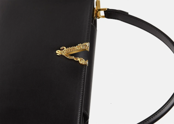 Túi Versace Virtus Square Black DBFH806-D5VIT-KVO41 - Ảnh 4