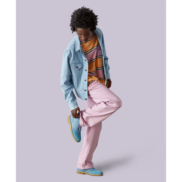 Giay Clarks x LVC Desert Boots 'Pale Blue' 261-60325