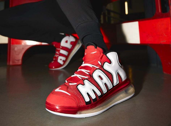 Giày Nike Air More Uptempo 720 'University Red' CJ3662-600 - Ảnh 3