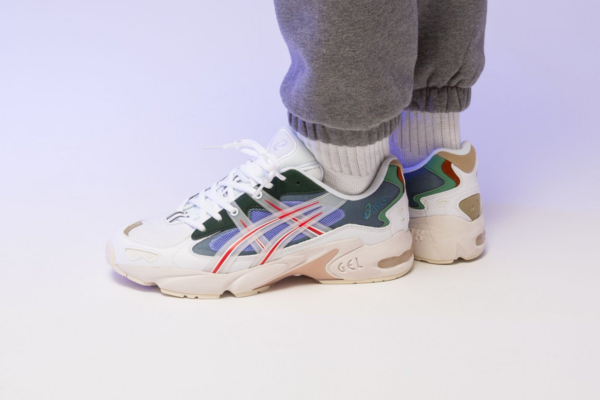 Giày Asics Hypebeast x Gel Kayano 5 Meadow 1021A180 101 - Ảnh 5