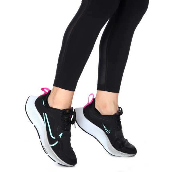 Giày Nike Air Zoom Pegasus 37 Wmns 'Black Green' CQ8639-003 - Ảnh 4