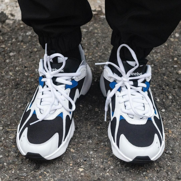 Giày Reebok Royal Turbo Impulse 'Black White Blue' EH3464 - Ảnh 2