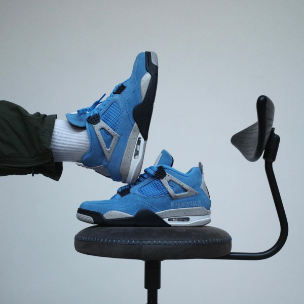 Giày Nike Air Jordan 4 Retro 'University Blue' CT8527-400 - Ảnh 2