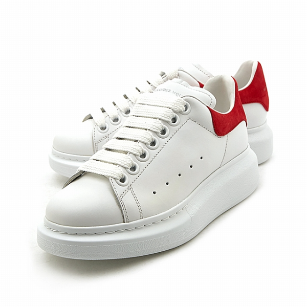 Giày Alexander McQueen Wmns Oversized Sneaker 'White Red' 462214-WHGP7-9676 - Ảnh 4