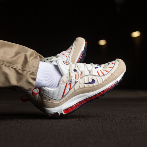 Giày Nike Air Max 98 'Sail Purple' 640744-108 - Ảnh 4