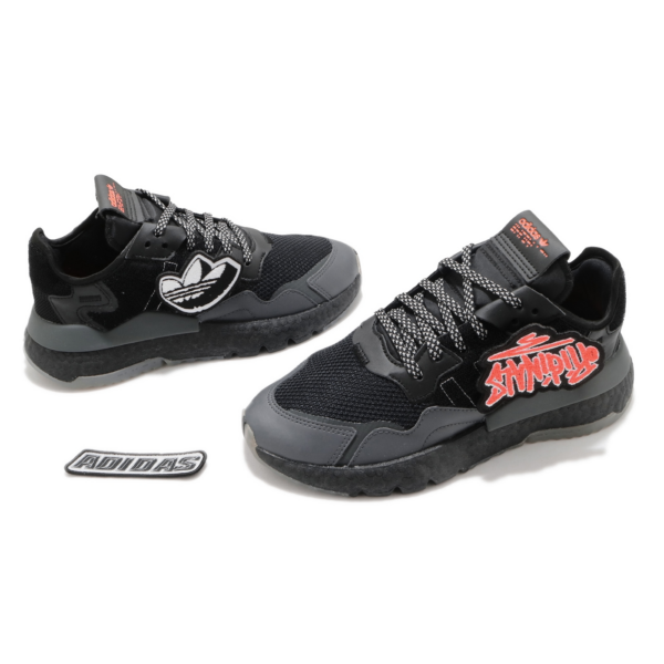 Giày Adidas Nite Jogger 'Core Black' FW4279 - Ảnh 3