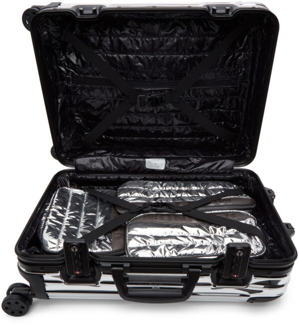 Vali Moncler Rimowa Reflection Suitcase 'Metallic Silver' F20967D7010002SQS900