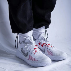 Alternative view of Giày Nike Kyrie Flytrap 5 EP 'White University Red' DC8991-100