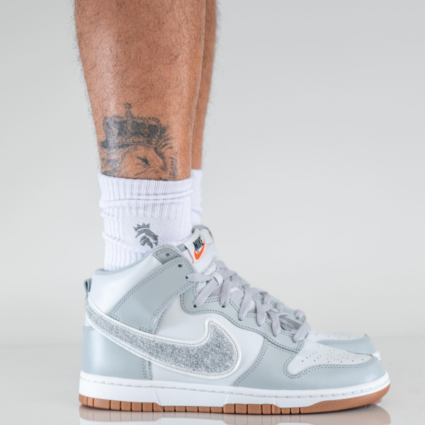 Giày Nike Dunk High Retro 'Light Smoke Grey' DR8805-003 - Ảnh 5