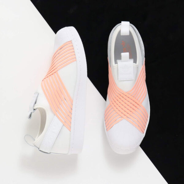 Giày Adidas Wmns Superstar Slip On 'Clear Orange' D96704 - Ảnh 5