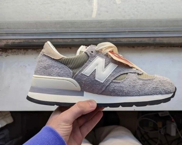 Giày New Balance 990v1 'Marblehead Incense' M990TA1 - Ảnh 4