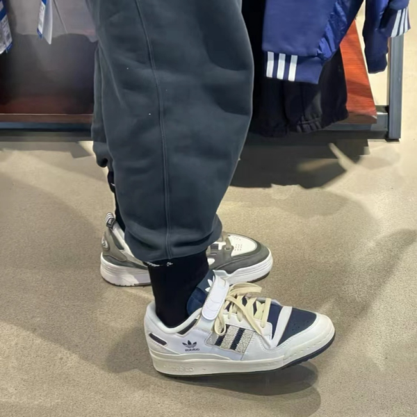 Giày Adidas Forum 84 Low 'Off White Collegiate Navy' GZ6427 - Ảnh 3