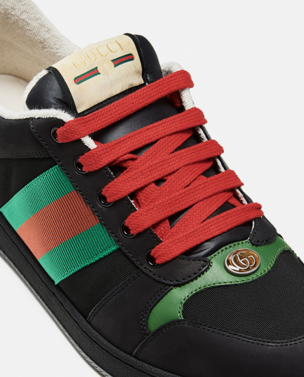 Giày Gucci Screener Suede 'Black Green' 576223-9PYQ0-1098 - Ảnh 6