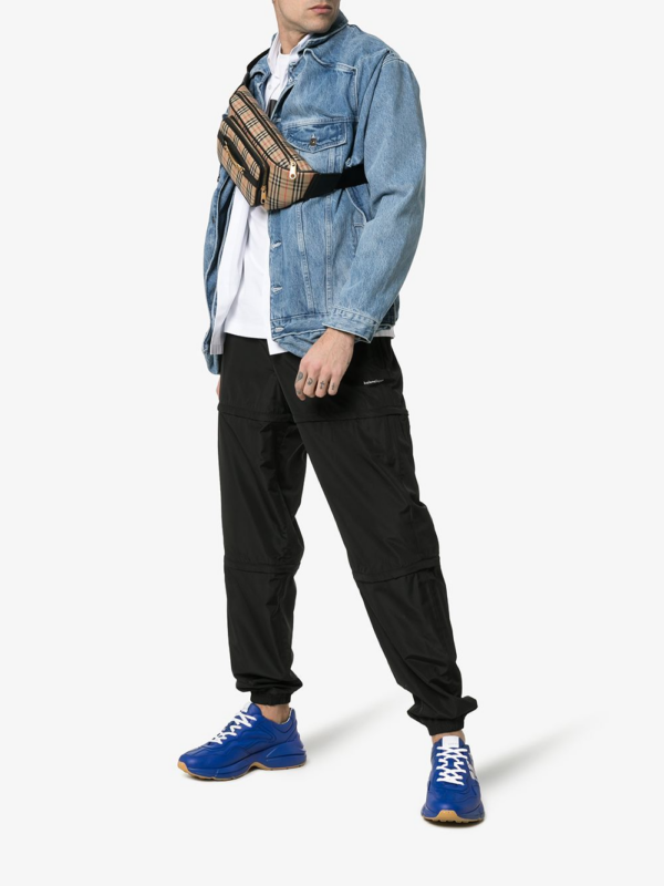 Giày Gucci Rhyton Leather Sneaker 'NY Yankees' 548638-DRW00-4520 - Ảnh 2