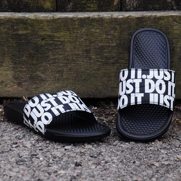 Dép Nike Benassi JDI Print 'White' 631261-024 - Ảnh 7