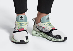 Alternative view of Giày Adidas ZX 4000 Futurecraft 4D 'Grey' B42203