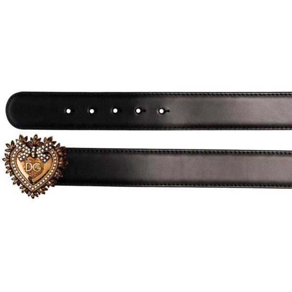 Thắt lưng Dolce & Gabbana Women's Belt Leather BE1316-AK861-80999 - Ảnh 3