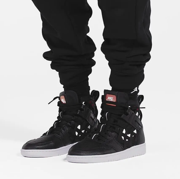 Giày Nike Air Jordan 1 High Cargo 'Black' CD6757-001 - Ảnh 2
