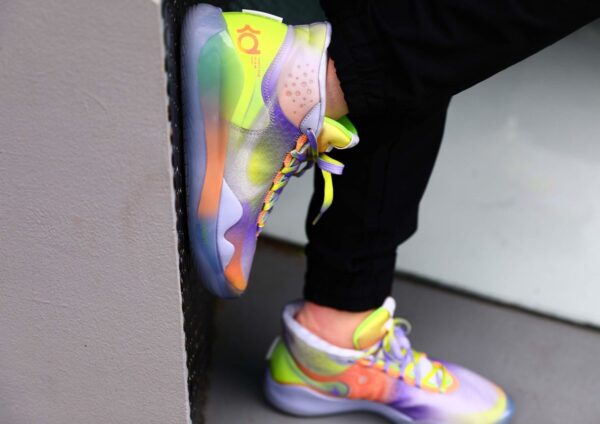 Giày Nike KD 12 EYBL Peach Jam CK1195-300 - Ảnh 4