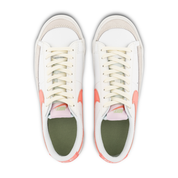 Giày Nike Blazer Low '77 GS 'White Pink Gaze' DA4074-112 - Ảnh 6