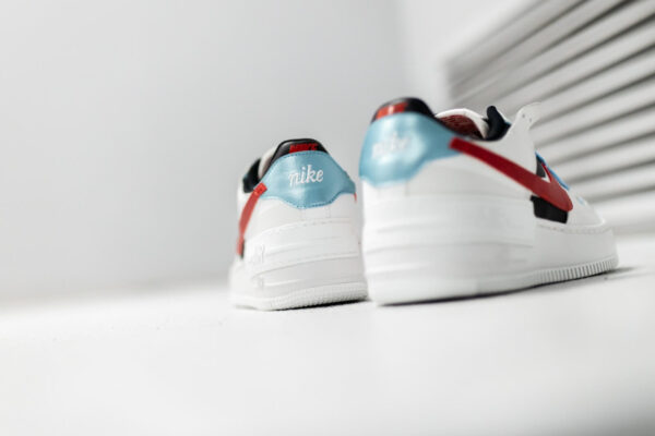 Giày Nike Wmns Air Force 1 Shadow 'White Bleached Aqua' DA4291-100 - Ảnh 6