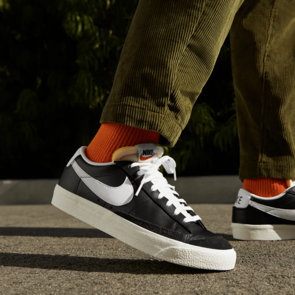 Giày Nike Blazer Low '77 'Black White' DA6364-001 - Ảnh 3